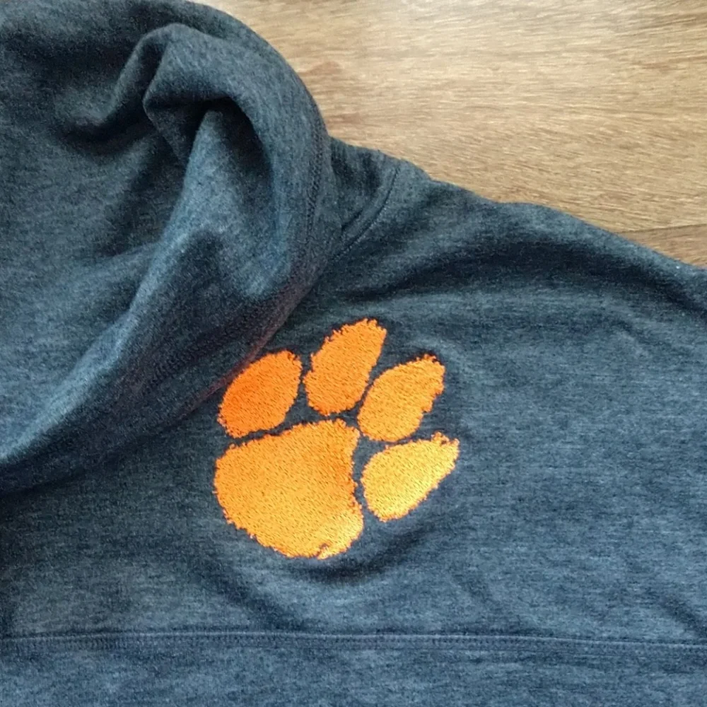 Women's Clemson cowl neck pullover - Picture 2 of 4